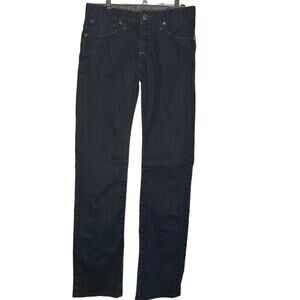 Guess Premium Coated Lincoln Slim Straight Los Angeles Jeans Black 29x32